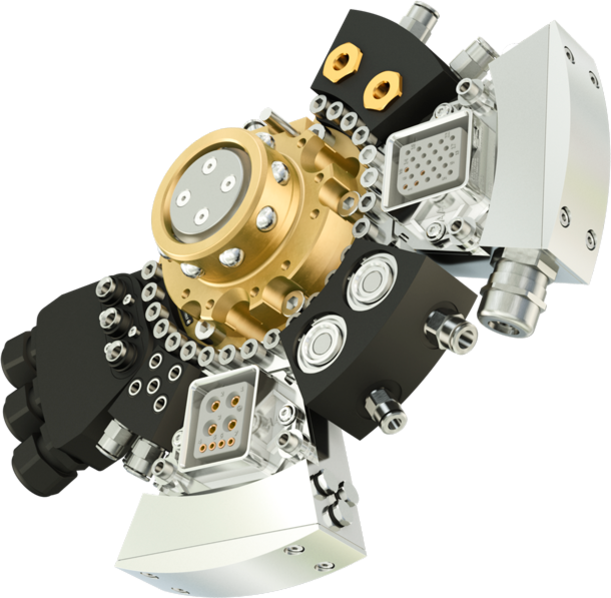 3D Rendering of the MPS 130 Robotic tool changer - Connectors activity image 